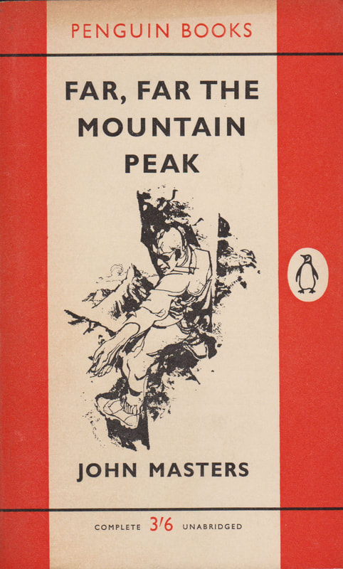 1961 John Masters Far, Far the Mountain Peak (Renato Fratini) Penguin Cover