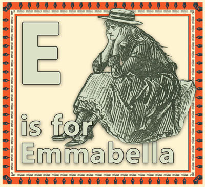 E is for Emmabella flashcard