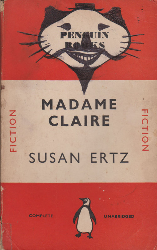 1939 Susan Ertz Madame Claire Penguin Cover