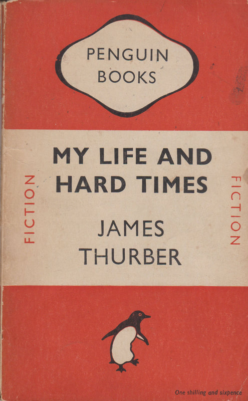 1948 James Thurber My Life and Hard Times Penguin Cover
