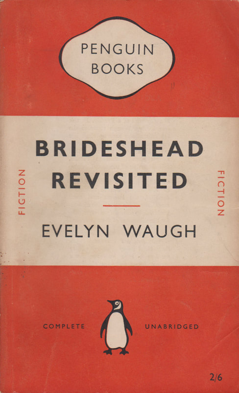 1952 Evelyn Waugh Brideshead Revisited Penguin Cover
