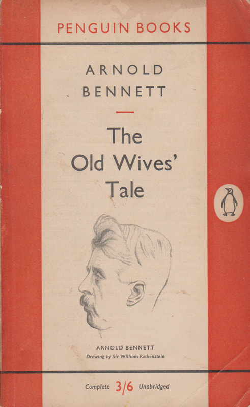 1954 Arnold Bennett The Old Wives' Tale Penguin Cover 
