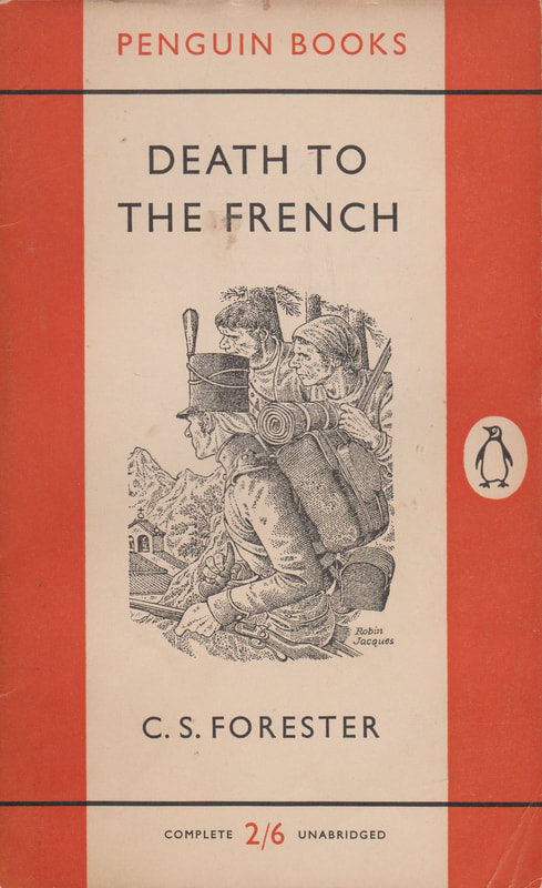 1956 C S Forester Death to the French (Robin Jacques) Penguin Cover