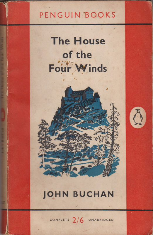 1956 John Buchan The House of the Four Winds Penguin Cover