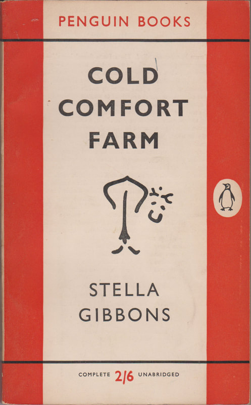1956 Stella Gibbons Cold Comfort Farm Penguin Cover