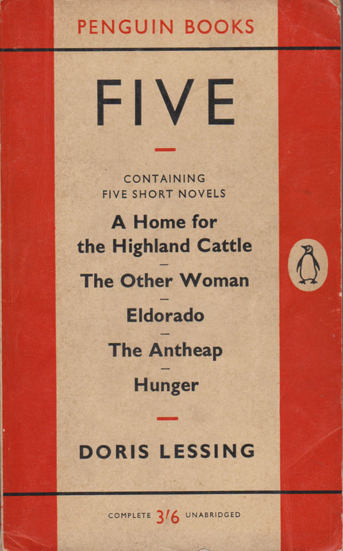 1960 Doris Lessing Five Penguin Cover