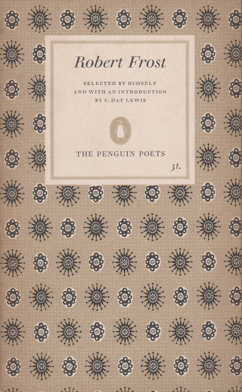1963 Robert Frost The Penguin Poets C Day Lewis Penguin Book Cover