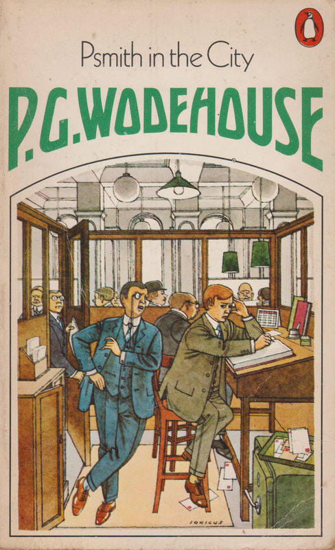 1971 P G Wodehouse Psmith in the City (Ionicus) Penguin Cover