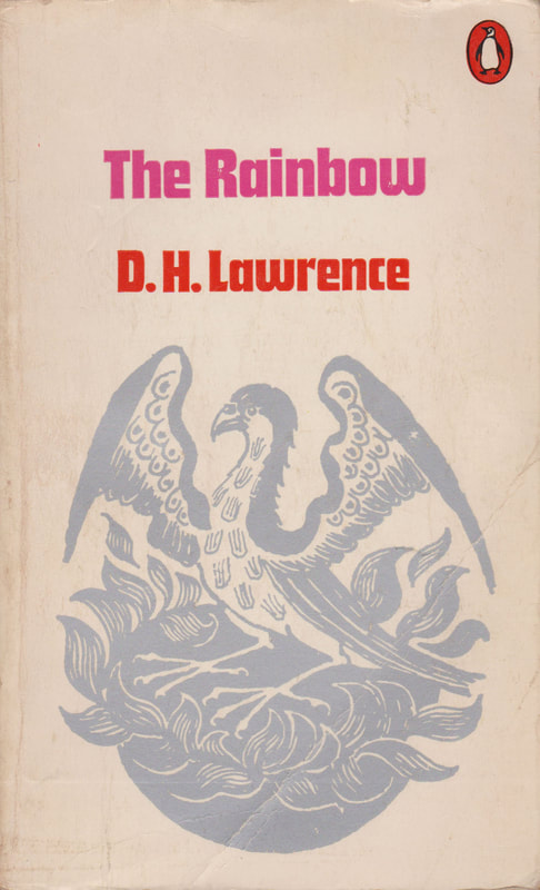 1972 D H Lawrence The Rainbow (Heather Mansell) Penguin Cover