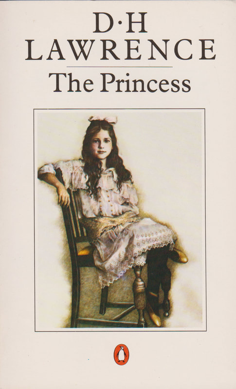 1980 D H Lawrence The Princess (Yvonne Gilbert) Penguin Book Cover