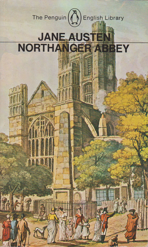 1980 Jane Austen Northanger Abbey (J C Nattes) Penguin Book Cover
