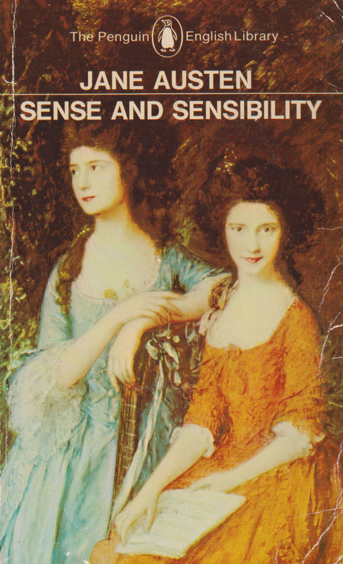 1980 Jane Austen Sense and Sensibility (Thomas Gainsborough) Penguin Book Cover