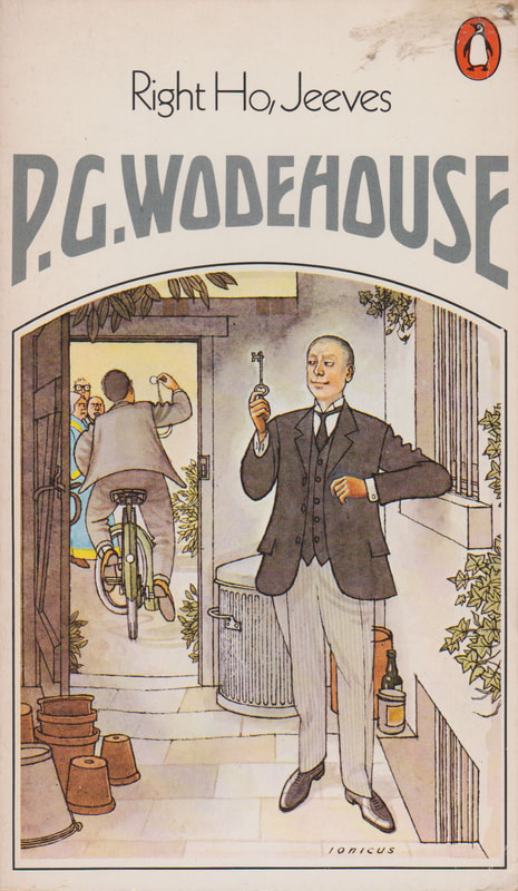 1980 P G Wodehouse Right Ho Jeeves (Ionicus) Penguin Book Cover