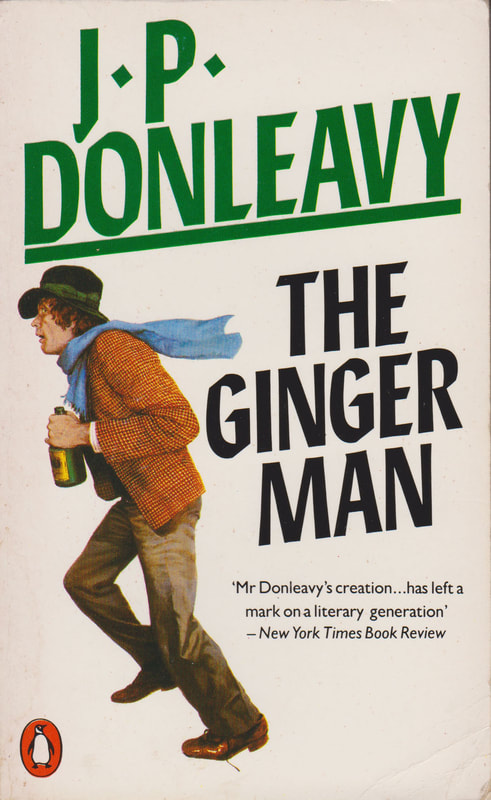1990 J P Donleavy The Ginger Man (George Sharpe) Penguin Book Cover Circa Date