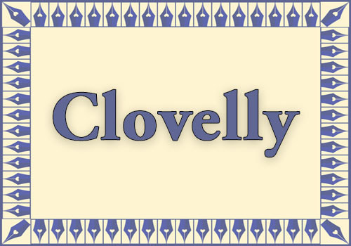 Clovelly limerick title card
