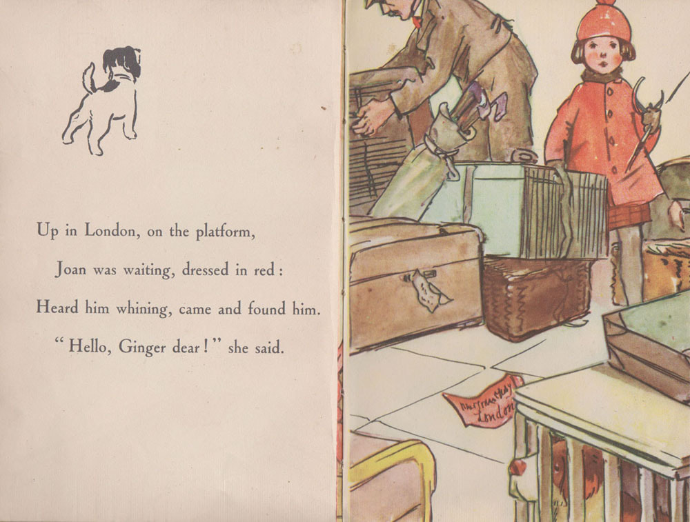 Hello Ginger dear she said from Ginger’s Adventures 1949