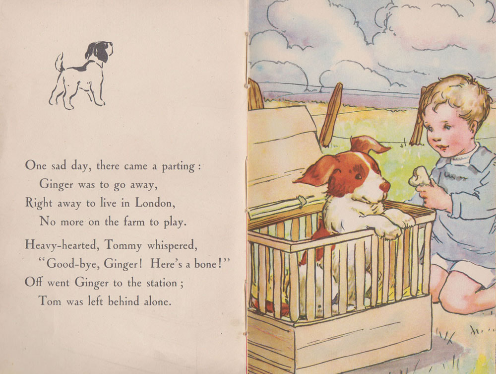 One sad day, there came a parting from Ginger’s Adventures 1949